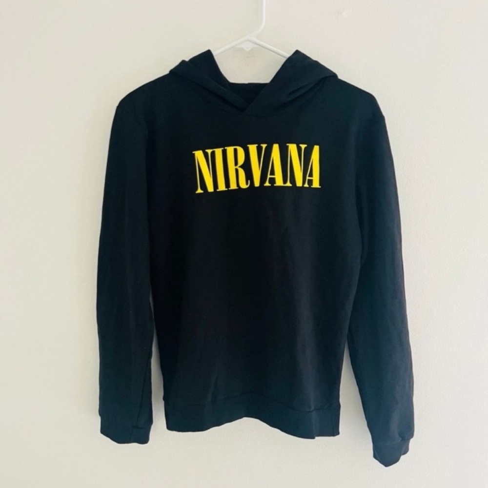 Nirvana Black Logo Hoodie 18